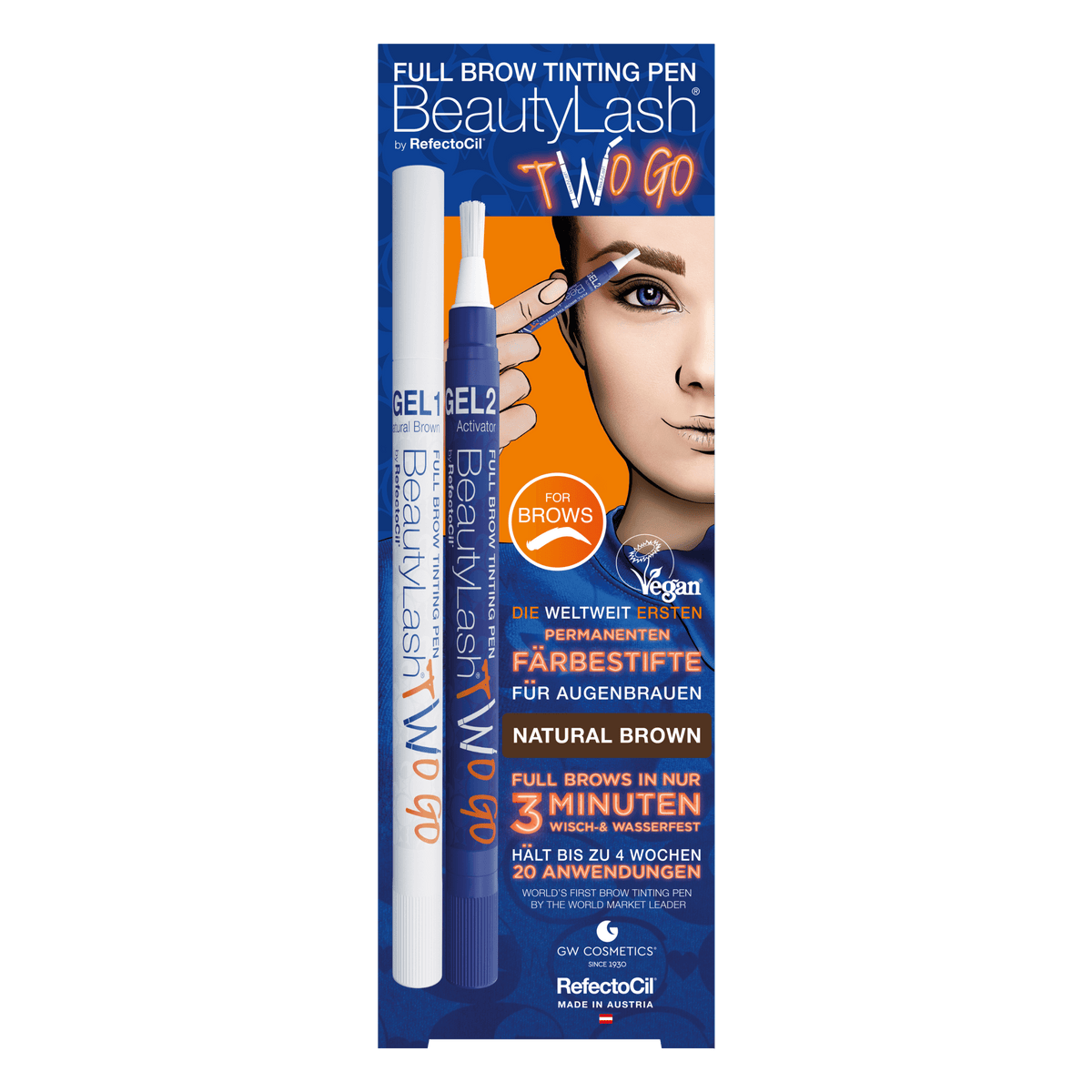 RefectoCil BeautyLash Two Go Full Brow Tinting Pen
