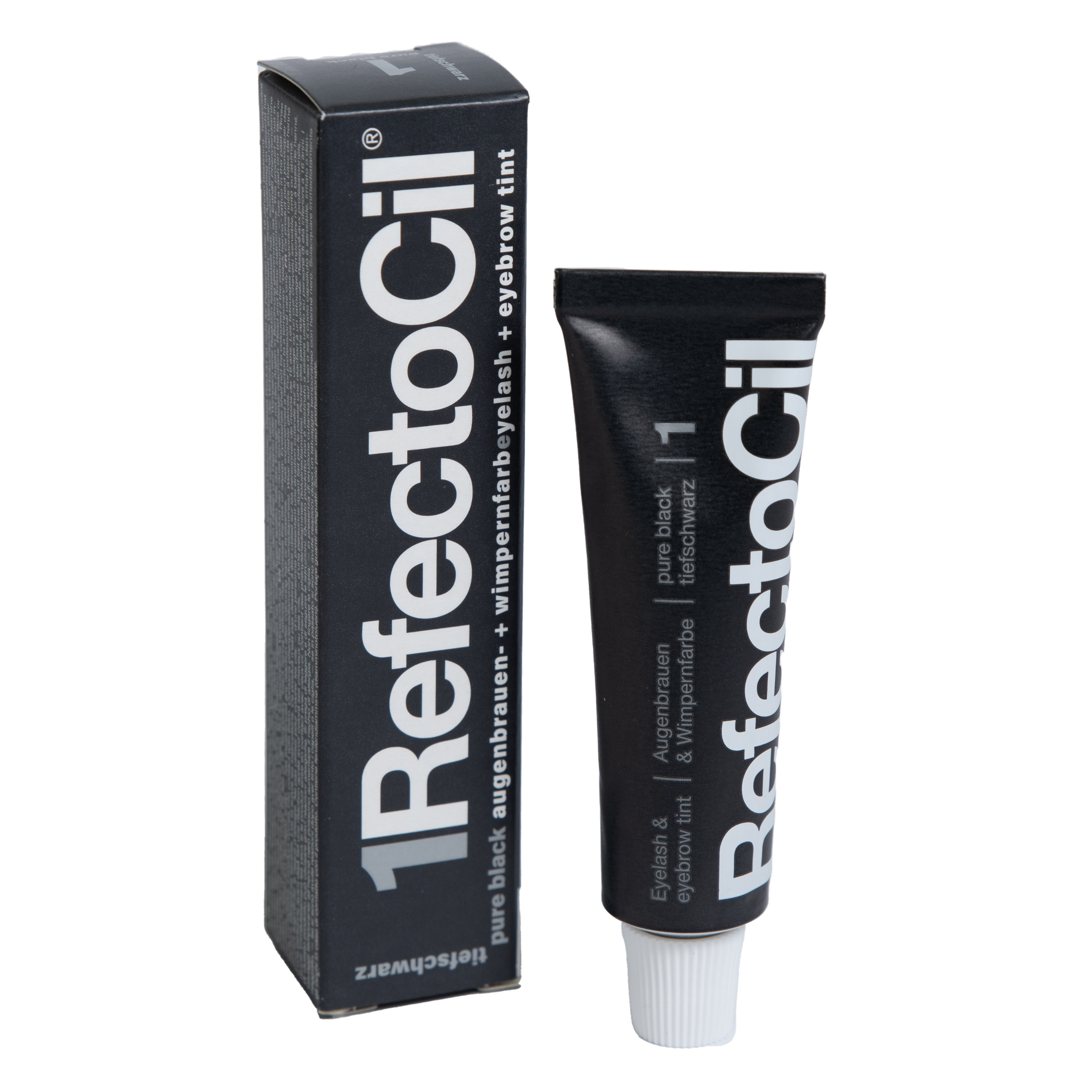 RefectoCil Nr. 1 Tiefschwarz – Intensive Farbe für ausdrucksstarke Augenbrauen und Wimpern